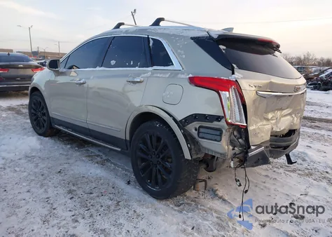 2017 Cadillac Xt5 Platinum z USA, uszkodzony, nr VIN 1GYKNFRS8HZ184994